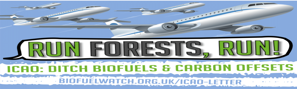 Open Letter against aviation biofuels and offsets to ICAO Council