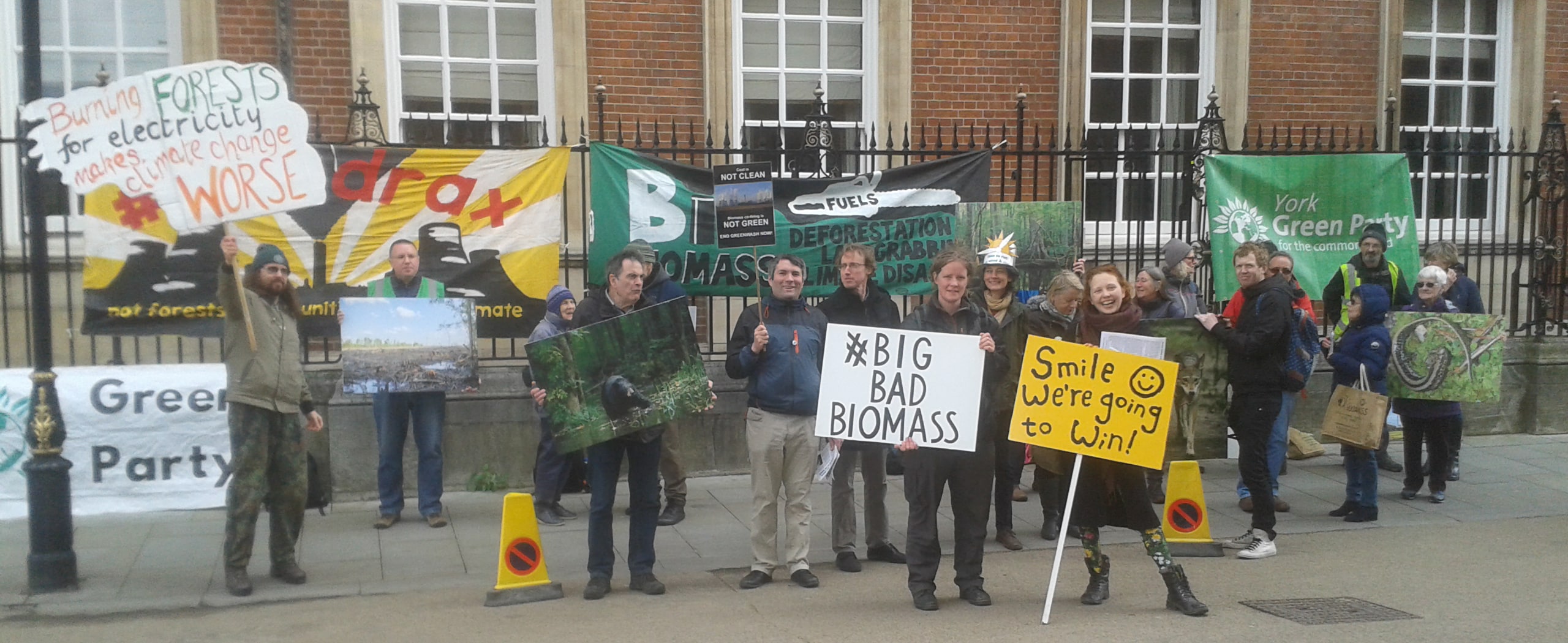 Drax Plc hit by double protest on the day of its AGM